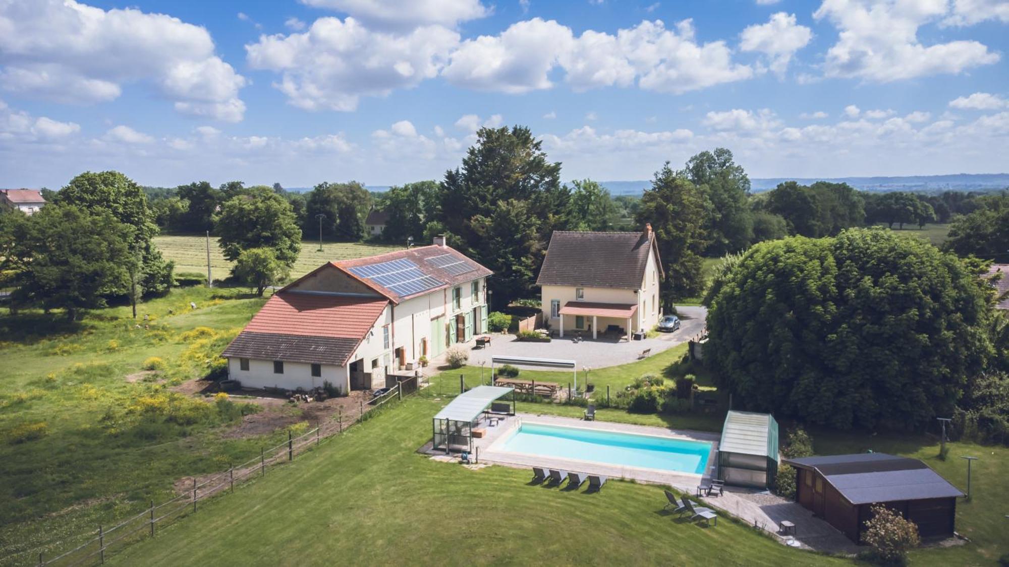 Les Malvaux Bed & Breakfast Huriel Dış mekan fotoğraf
